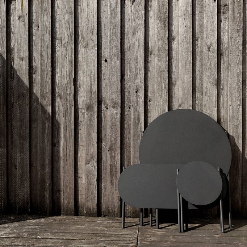 ZONE DENMARK DISC BÆNK 80 x 33 x 45 cm